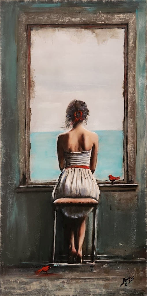 ArteDiAlina.com painting: The Wait